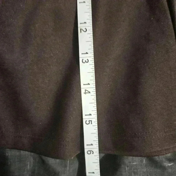 Made By Johnny Brown Pleated Mini Skirt! - Picture 3 of 4